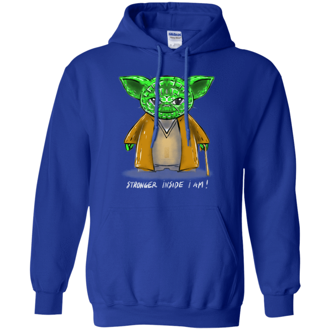 Sweatshirts Royal / S Stronger Inside Pullover Hoodie