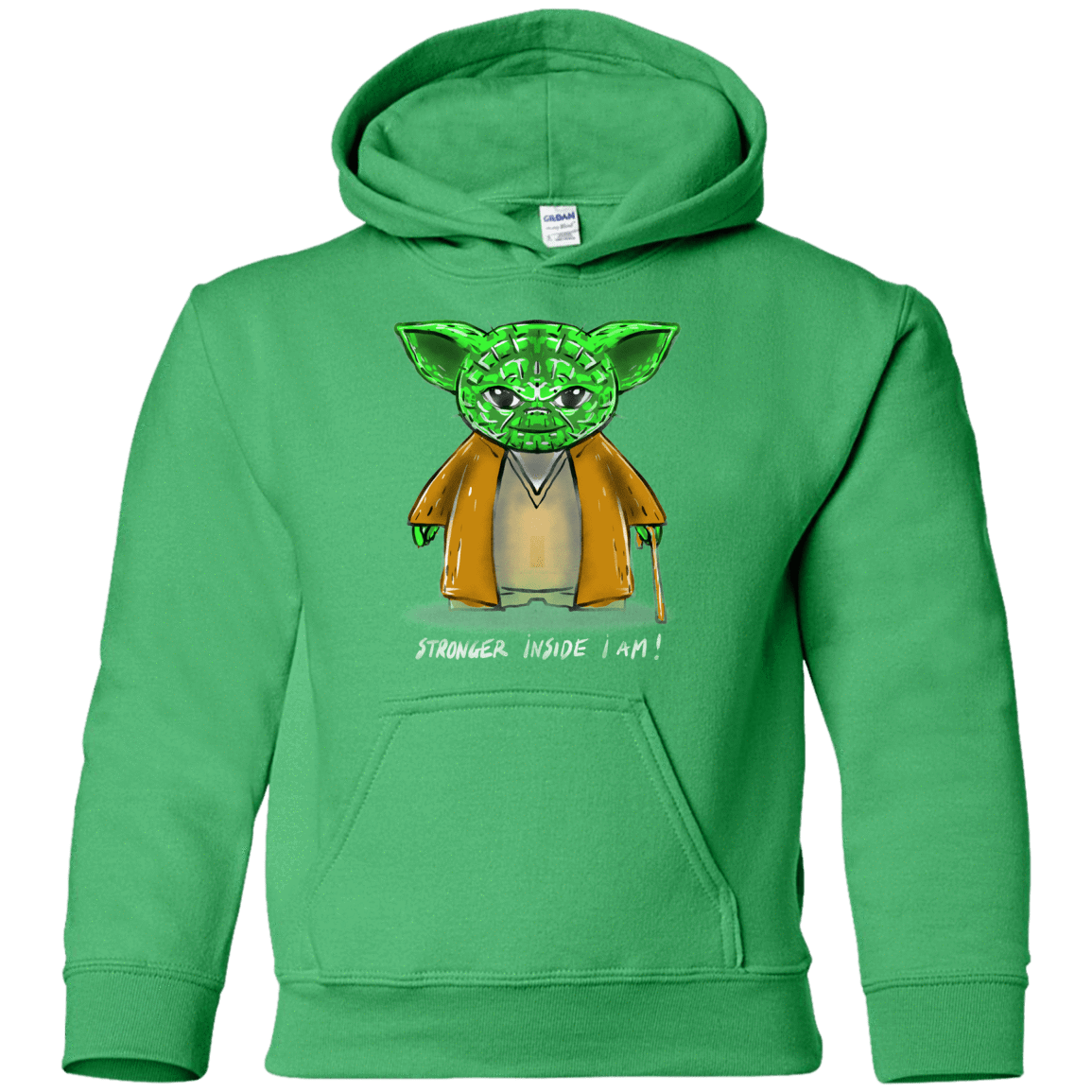 Sweatshirts Irish Green / YS Stronger Inside Youth Hoodie