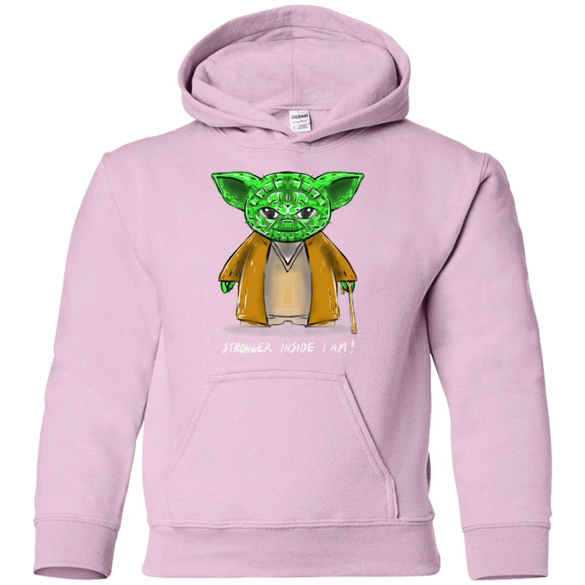 Sweatshirts Light Pink / YS Stronger Inside Youth Hoodie