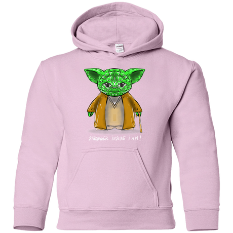 Sweatshirts Light Pink / YS Stronger Inside Youth Hoodie