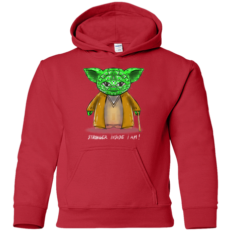 Sweatshirts Red / YS Stronger Inside Youth Hoodie