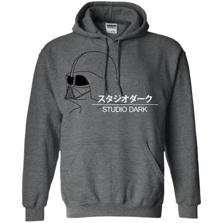 Sweatshirts Dark Heather / Small Studio dark Pullover Hoodie