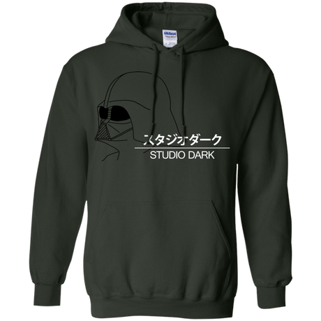 Sweatshirts Forest Green / Small Studio dark Pullover Hoodie