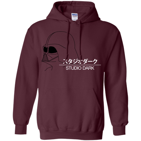 Sweatshirts Maroon / Small Studio dark Pullover Hoodie