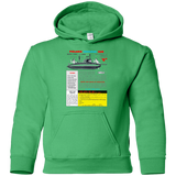 Sweatshirts Irish Green / YS Sub Youth Hoodie