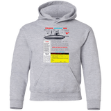 Sweatshirts Sport Grey / YS Sub Youth Hoodie