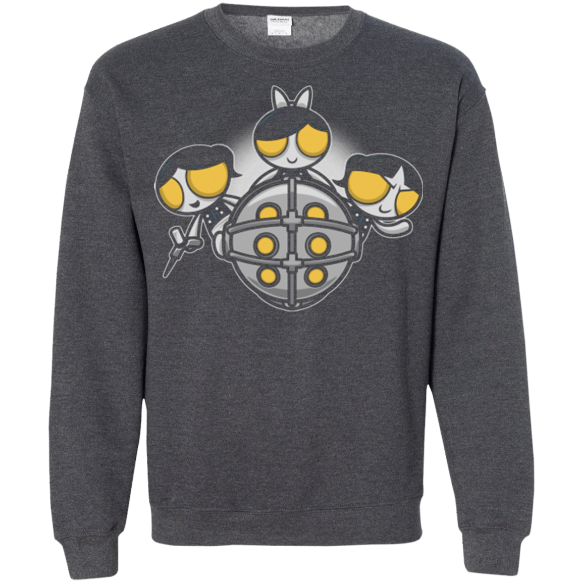 Sweatshirts Dark Heather / Small Sugar and Splice Crewneck Sweatshirt