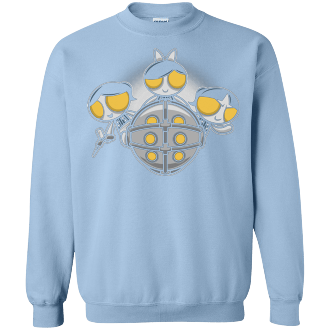 Sweatshirts Light Blue / Small Sugar and Splice Crewneck Sweatshirt