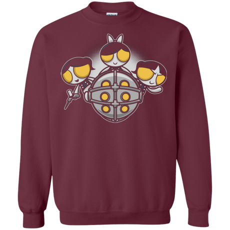 Sweatshirts Maroon / Small Sugar and Splice Crewneck Sweatshirt