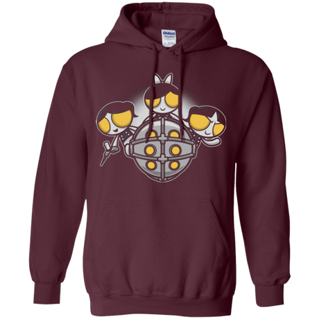 Sweatshirts Maroon / Small Sugar and Splice Pullover Hoodie
