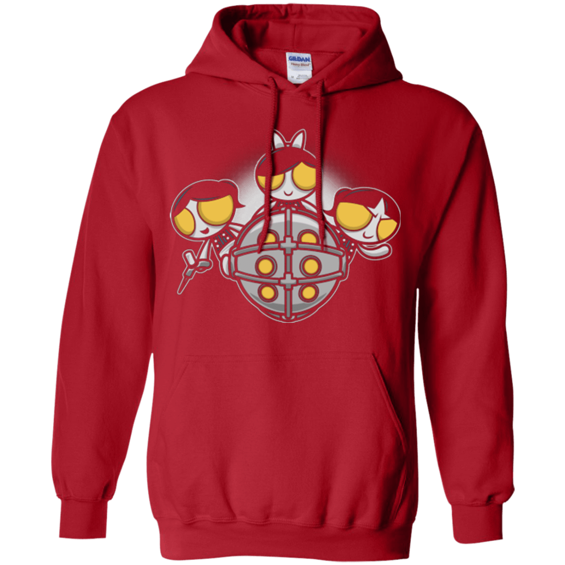 Sweatshirts Red / Small Sugar and Splice Pullover Hoodie