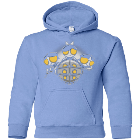 Sweatshirts Carolina Blue / YS Sugar and Splice Youth Hoodie