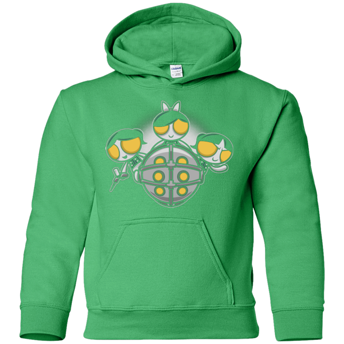 Sweatshirts Irish Green / YS Sugar and Splice Youth Hoodie