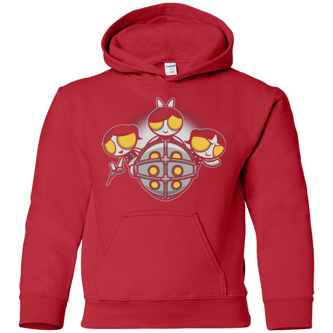 Sweatshirts Red / YS Sugar and Splice Youth Hoodie
