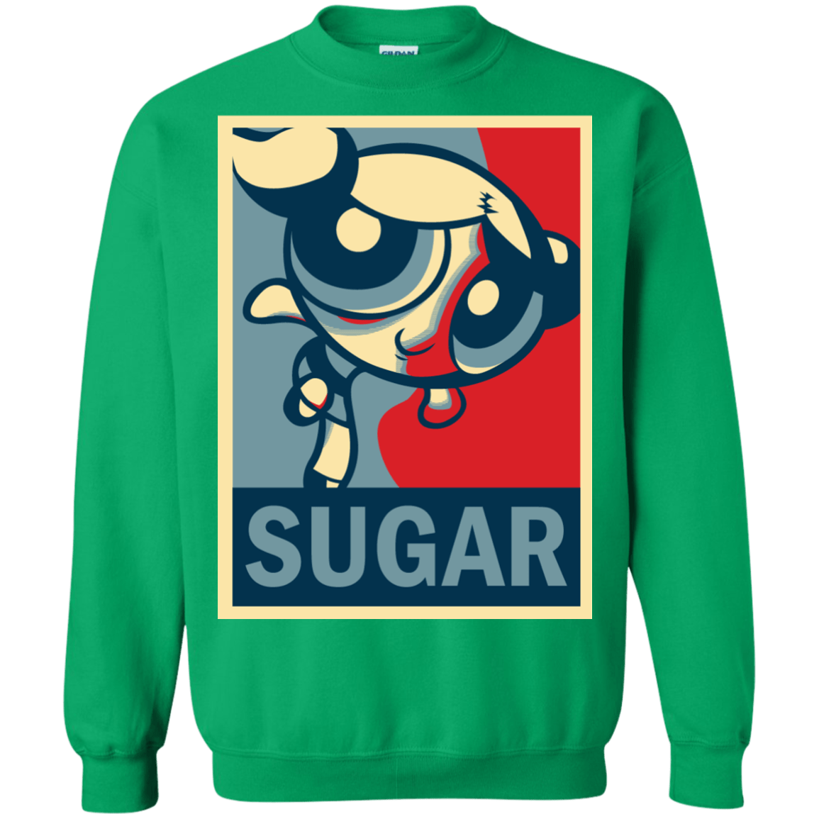 Sweatshirts Irish Green / S Sugar Powerpuff Crewneck Sweatshirt