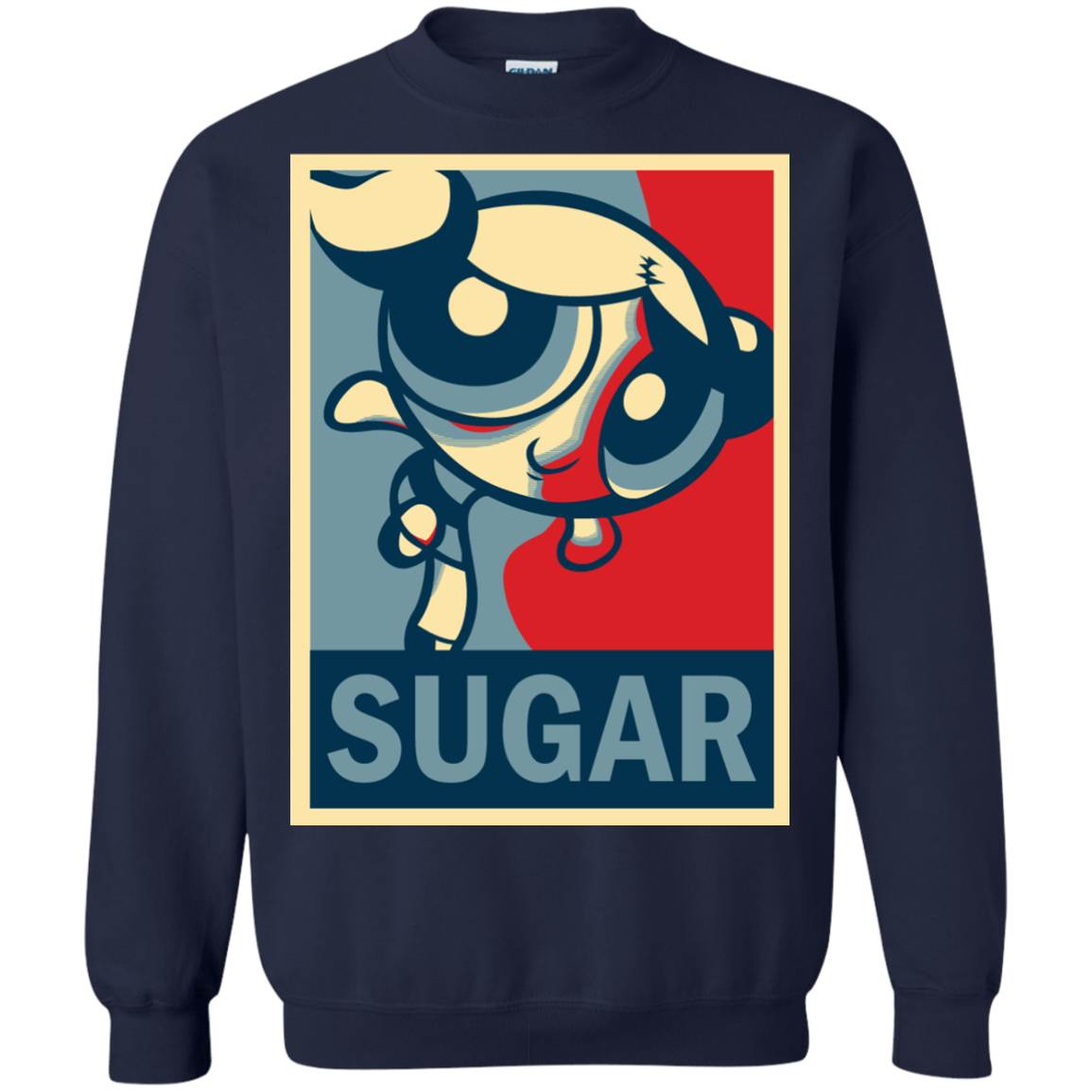 Sweatshirts Navy / S Sugar Powerpuff Crewneck Sweatshirt