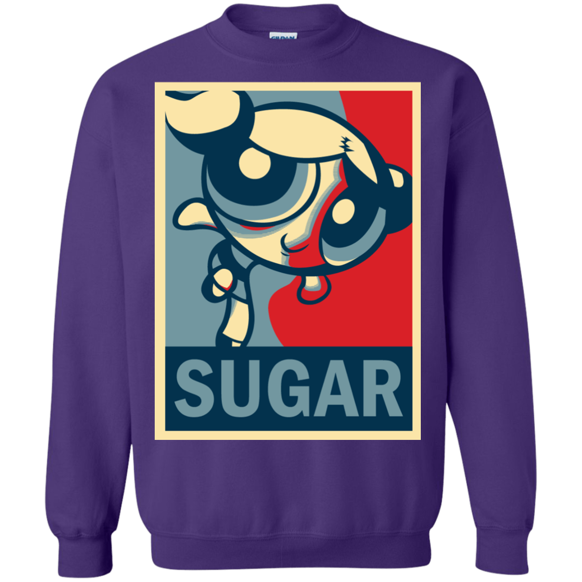Sweatshirts Purple / S Sugar Powerpuff Crewneck Sweatshirt