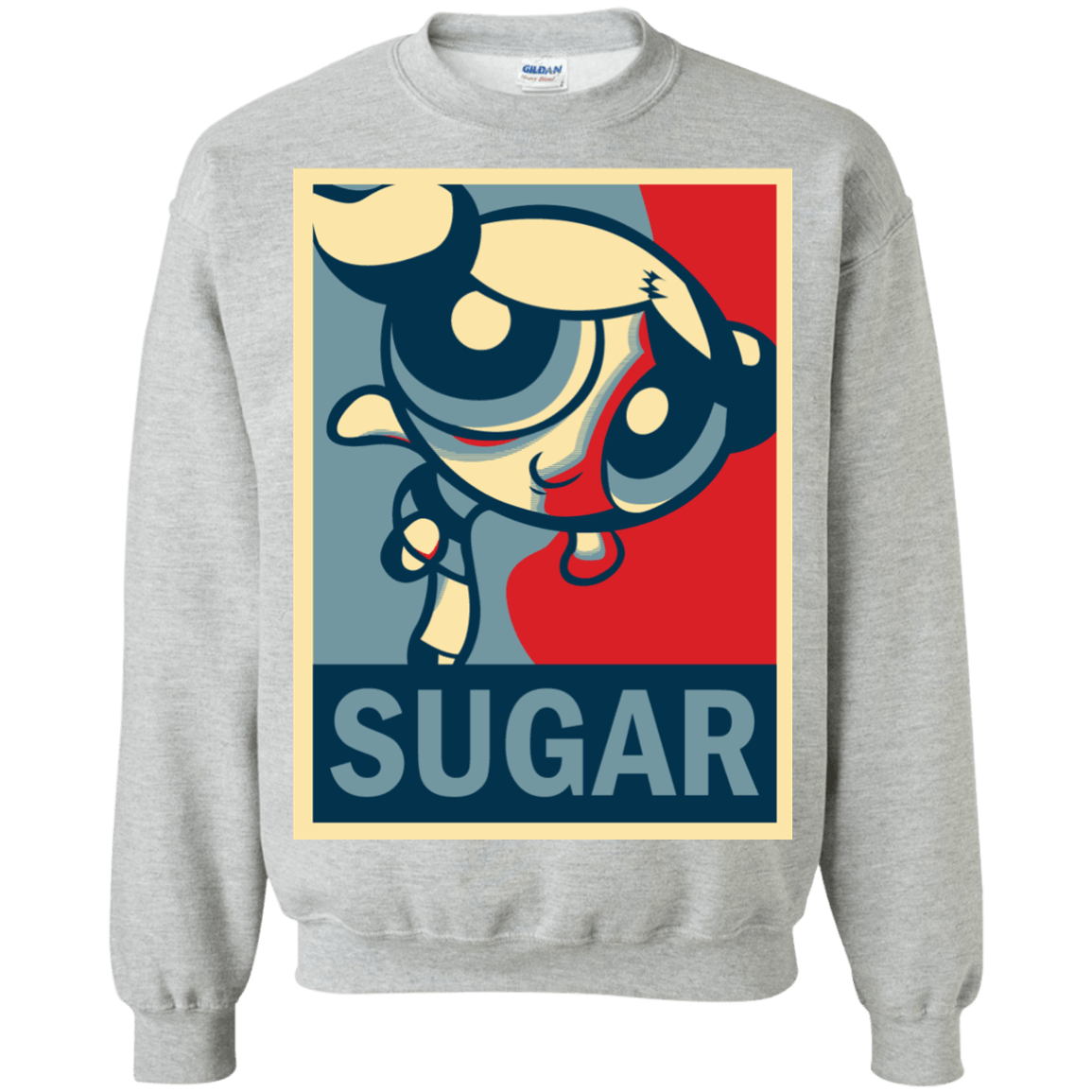 Sweatshirts Sport Grey / S Sugar Powerpuff Crewneck Sweatshirt