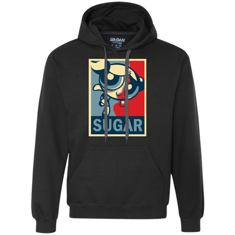 Sweatshirts Black / S Sugar Powerpuff Premium Fleece Hoodie