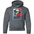 Sweatshirts Dark Heather / YS Sugar Powerpuff Youth Hoodie