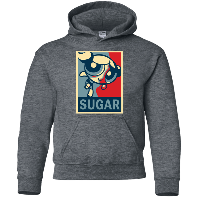 Sweatshirts Dark Heather / YS Sugar Powerpuff Youth Hoodie