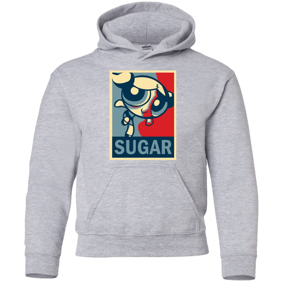 Sweatshirts Sport Grey / YS Sugar Powerpuff Youth Hoodie