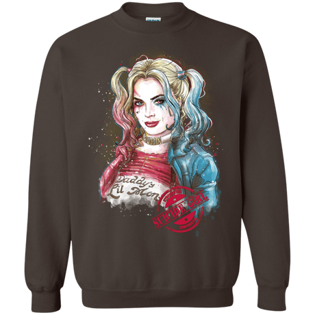 Sweatshirts Dark Chocolate / S Suicide Girl Crewneck Sweatshirt