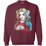 Sweatshirts Maroon / S Suicide Girl Crewneck Sweatshirt