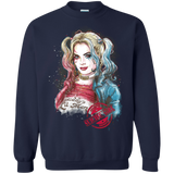 Sweatshirts Navy / S Suicide Girl Crewneck Sweatshirt