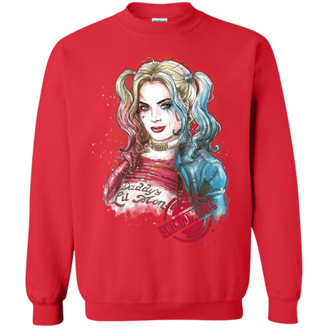 Sweatshirts Red / S Suicide Girl Crewneck Sweatshirt