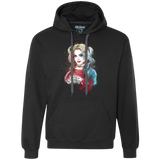 Sweatshirts Black / S Suicide Girl Premium Fleece Hoodie