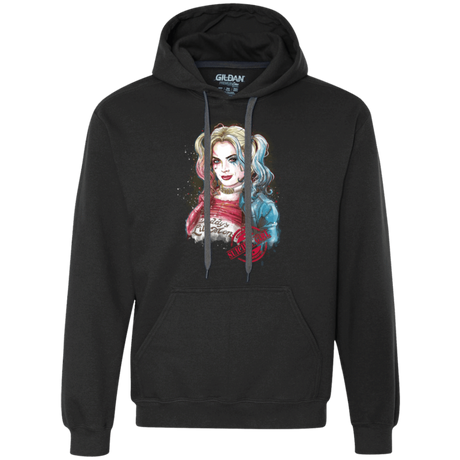 Sweatshirts Black / S Suicide Girl Premium Fleece Hoodie