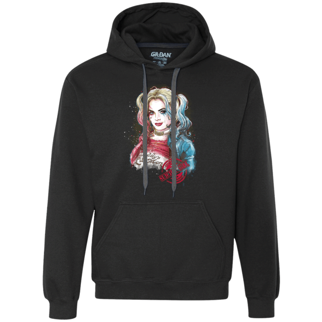 Sweatshirts Black / S Suicide Girl Premium Fleece Hoodie