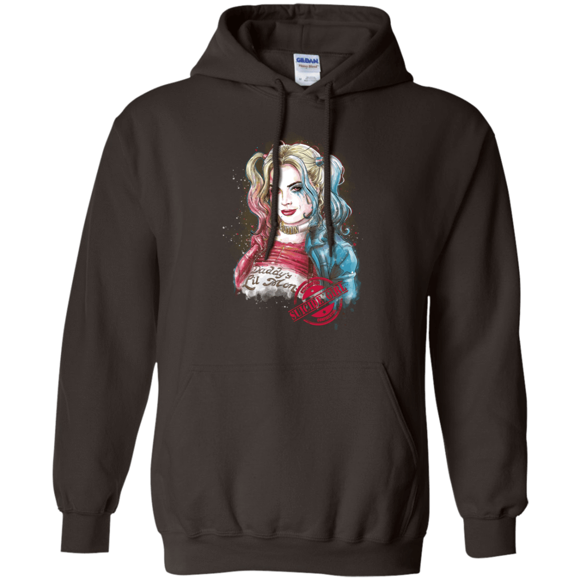 Sweatshirts Dark Chocolate / S Suicide Girl Pullover Hoodie