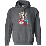 Sweatshirts Dark Heather / S Suicide Girl Pullover Hoodie