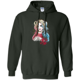 Sweatshirts Forest Green / S Suicide Girl Pullover Hoodie