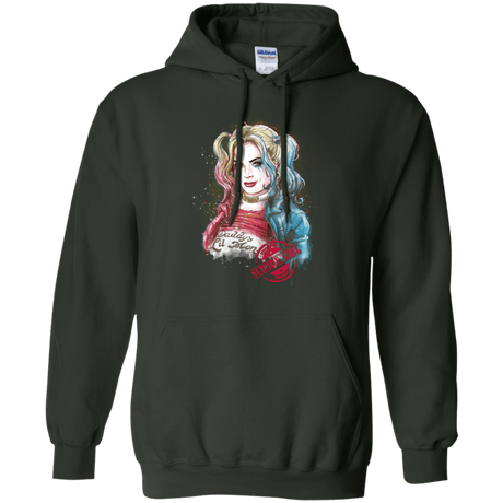 Sweatshirts Forest Green / S Suicide Girl Pullover Hoodie