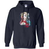 Sweatshirts Navy / S Suicide Girl Pullover Hoodie