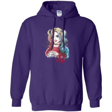 Sweatshirts Purple / S Suicide Girl Pullover Hoodie