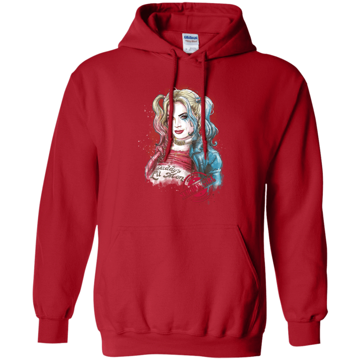 Sweatshirts Red / S Suicide Girl Pullover Hoodie