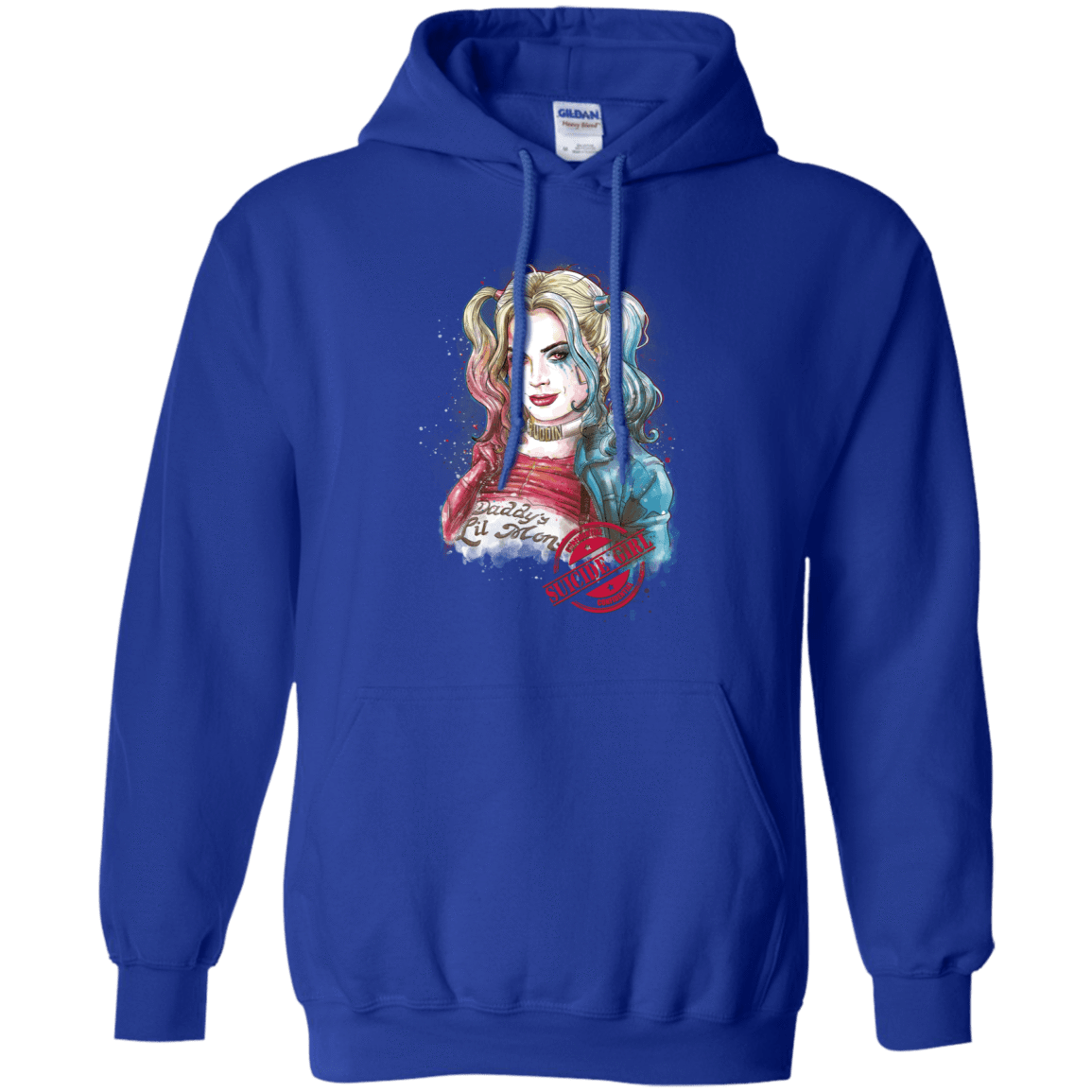 Sweatshirts Royal / S Suicide Girl Pullover Hoodie