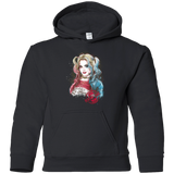 Sweatshirts Black / YS Suicide Girl Youth Hoodie