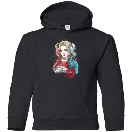 Sweatshirts Black / YS Suicide Girl Youth Hoodie