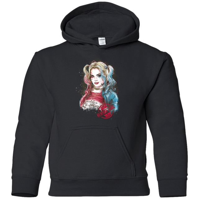 Sweatshirts Black / YS Suicide Girl Youth Hoodie