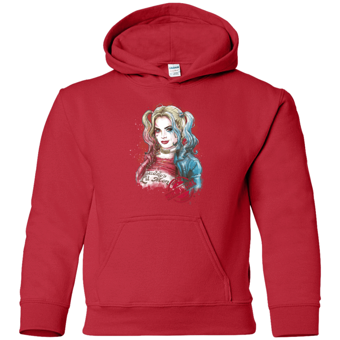 Sweatshirts Red / YS Suicide Girl Youth Hoodie