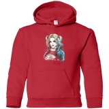 Sweatshirts Red / YS Suicide Girl Youth Hoodie