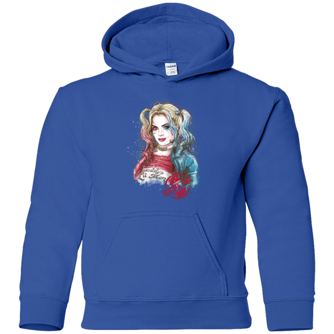 Sweatshirts Royal / YS Suicide Girl Youth Hoodie