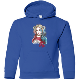 Sweatshirts Royal / YS Suicide Girl Youth Hoodie