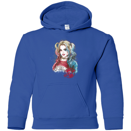 Sweatshirts Royal / YS Suicide Girl Youth Hoodie