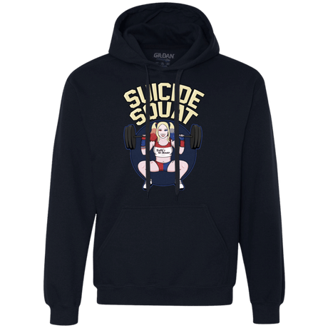 Sweatshirts Navy / Small Suicide Squat Premium Fleece Hoodie